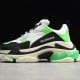 Balenciag* Triple S Sneaker 'White Green Fluo'