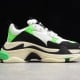 Balenciag* Triple S Sneaker 'White Green Fluo'