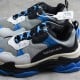 Balenciag* Triple S Sneaker 'Grey Blue'