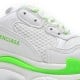 Balenciag* Triple S Sneaker 'White Fluo Green'
