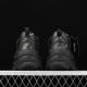 Balenciag* Triple S Sneaker 'Allover Logo - Black Fluo Yellow'