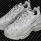 Balenciag* Triple S Sneaker 'Allover Logo - Grey'