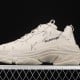 Balenciag* Triple S Sneaker 'Allover Logo - Beige'