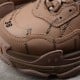 Balenciag* Triple S Sneaker 'Allover Logo - Dark Beige'