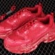 Balenciag* Triple S Sneaker 'Dark Red'