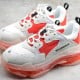 Balenciag* Wmns Triple S 'Clear Sole - Red'