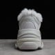 Balenciag* Triple S Sneaker 'Faux Fur - Grey' Balenciag* Triple S Sneaker 'Faux Fur - Grey'