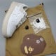 Bapesta Low 'Suede Heel - White' Bapesta Low 'Suede Heel - White'
