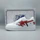 Bapesta Low M2 'Shark Face - White' Bapesta Low M2 'Shark Face - White'