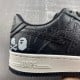 Neighborhood x Bapesta 'Black Crocodile & Ostrich' Neighborhood x Bapesta 'Black Crocodile & Ostrich'