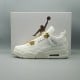 Wmns Air Jordan 4 Retro 'Metallic Gold'