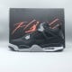 Air Jordan 4 Retro 'Black Canvas'
