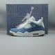 Wmns Air Jordan 4 Retro TEX 'Worn Blue Denim'