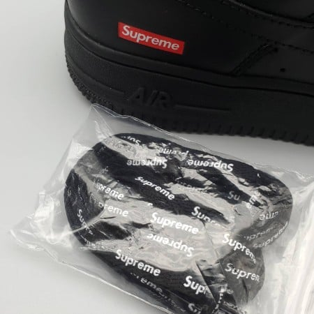 Supreme x Air Force 1 Low 'Box Logo - Black' Supreme x Air Force 1 Low 'Box Logo - Black'