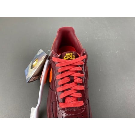 Air Force 1 Low 'Patent Leather Dark Team Red' Air Force 1 Low 'Patent Leather Dark Team Red'