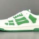 Amiri Skel Top Low 'White Green' Amiri Skel Top Low 'White Green'