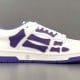 Amiri Skel Top Low 'White Purple' Amiri Skel Top Low 'White Purple'
