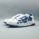 Amiri Skel Top Low 'White Blue' Amiri Skel Top Low 'White Blue'