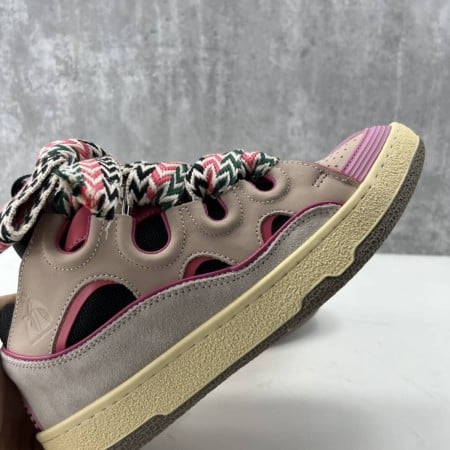 Lanvin Curb Sneakers 'Pink Black'