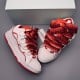 Lanvin Curb Sneakers 'White Red'