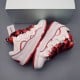 Lanvin Curb Sneakers 'White Red'