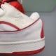 Lanvin Curb Sneakers 'White Red'