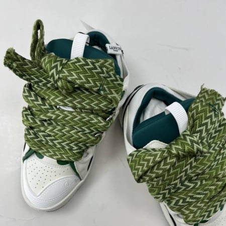 Lanvin Curb Sneakers 'White Khaki' Lanvin Curb Sneakers 'White Khaki'