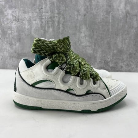 Lanvin Curb Sneakers 'White Khaki' Lanvin Curb Sneakers 'White Khaki'