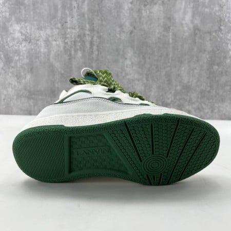 Lanvin Curb Sneakers 'White Khaki' Lanvin Curb Sneakers 'White Khaki'