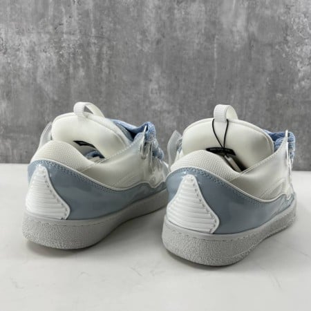 Lanvin Curb Sneakers 'White Light Blue'