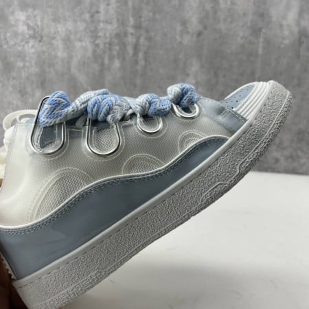 Lanvin Curb Sneakers 'White Light Blue'