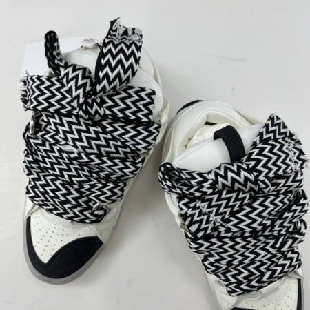 Lanvin Curb Sneakers 'White Transparent'