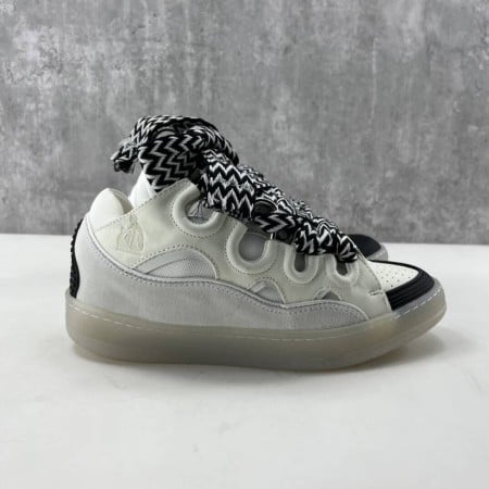 Lanvin Curb Sneakers 'White Transparent'