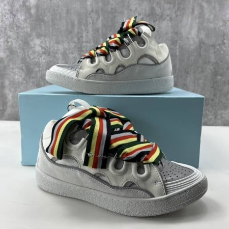 Lanvin Curb Sneakers 'White Multi'