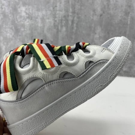 Lanvin Curb Sneakers 'White Multi'