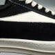 RO EDFU Suede Leather Vintage Low 'Black Milk'