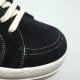 RO EDFU Suede Leather Vintage Low 'Black Milk'