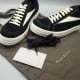RO EDFU Suede Leather Vintage Low 'Black Milk'