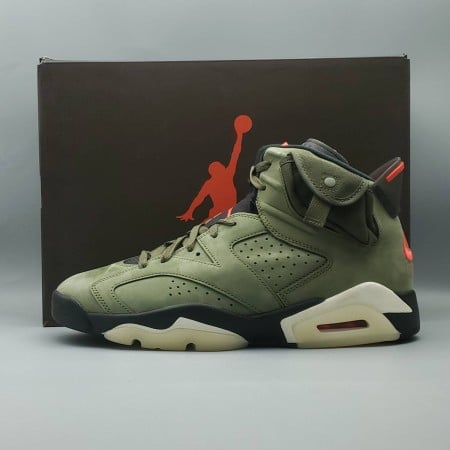 Travis Scott x Air Jordan 6 Retro 'Olive' Travis Scott x Air Jordan 6 Retro 'Olive'