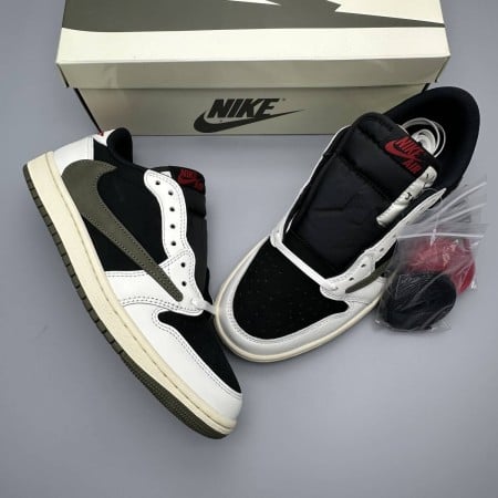 Travis Scott x Wmns Air Jordan 1 Retro Low OG SP 'Olive' Travis Scott x Wmns Air Jordan 1 Retro Low OG SP 'Olive'